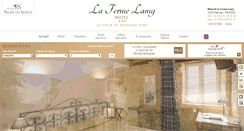 Desktop Screenshot of ferme-lamy.com